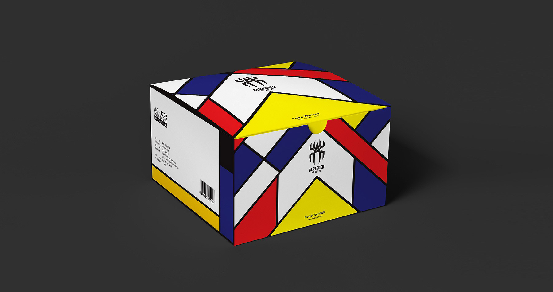 国际潮流棒球帽包装设计_纸盒设计