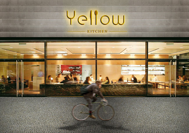 品牌设计,VI升级,空间设计,YELLOW KITCHEN,黄色餐厅