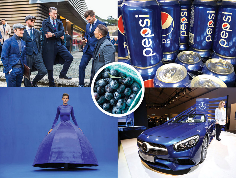品牌策划设计，品牌视觉形象设计，品牌色彩，Pantone，2020年度代表色，蓝色