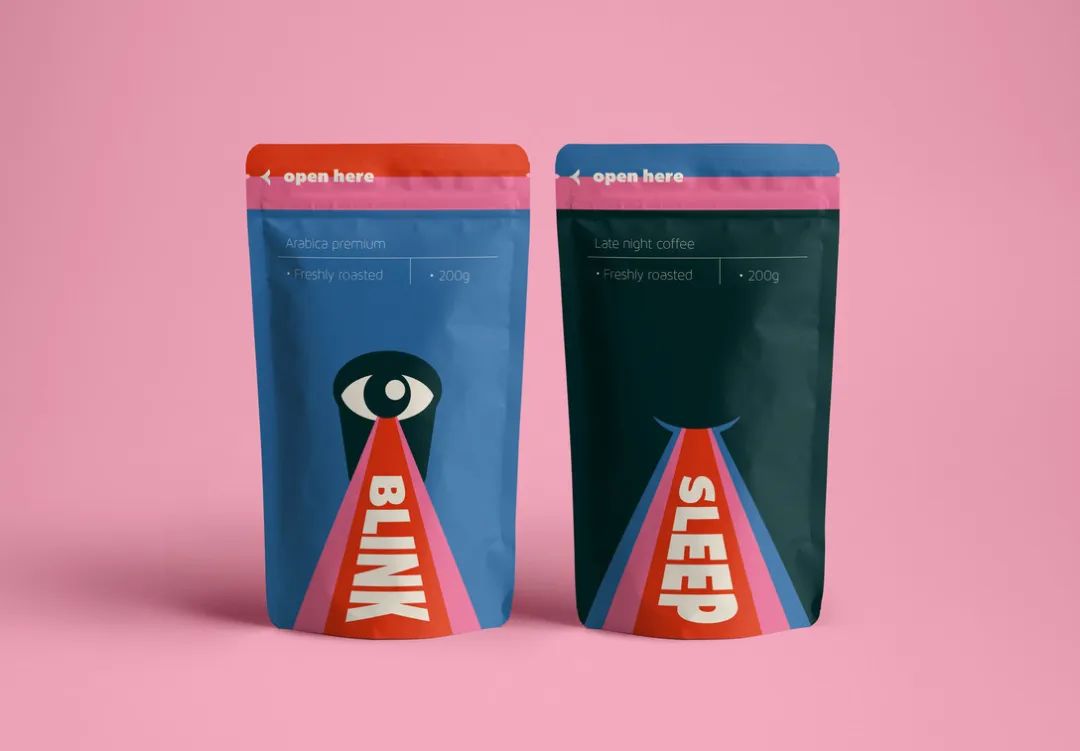 咖啡品牌包装设计效果