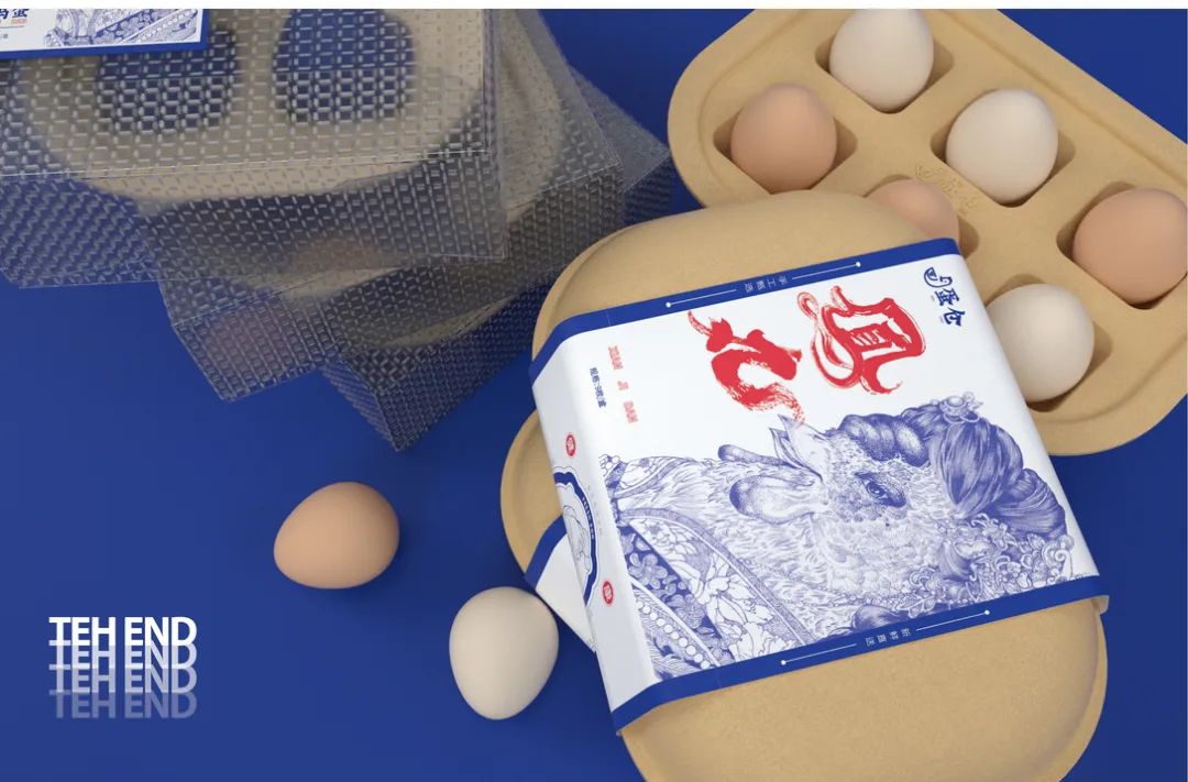 鸡蛋品牌外包装设计应用