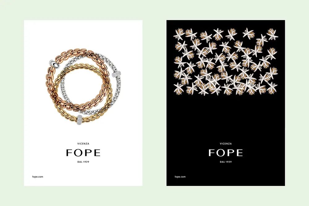 意大利高级珠宝品牌Fope品牌设计效果