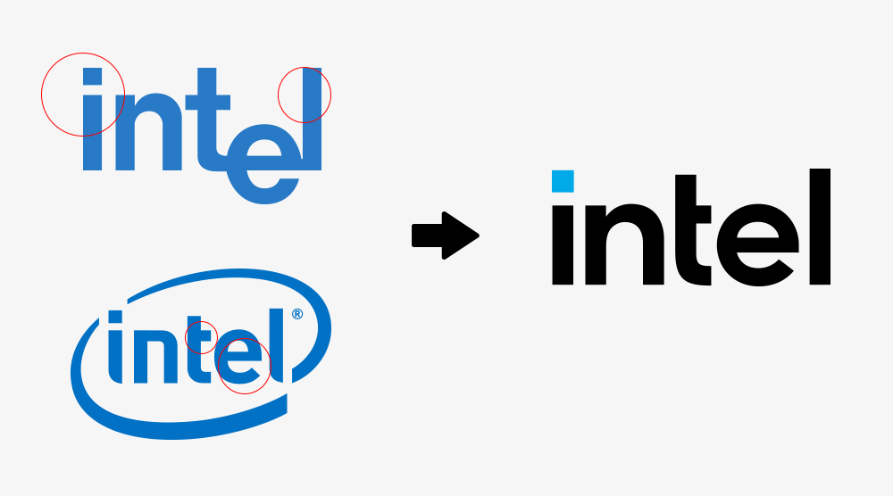 英特尔LOGO设计细节