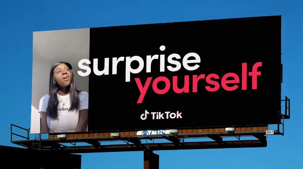 抖音海外版TikTok品牌设计广告设计