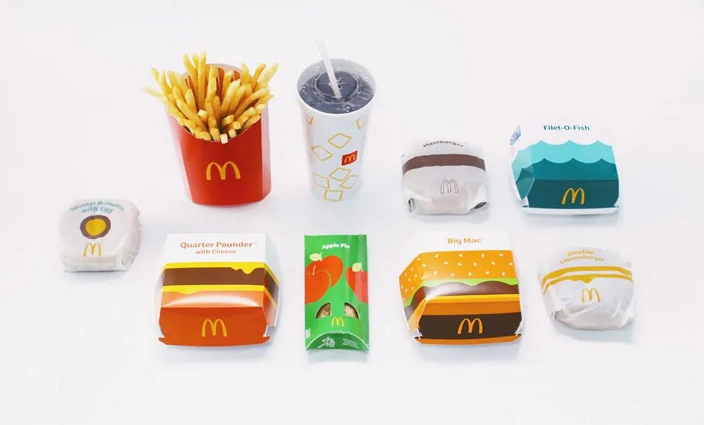 麦当劳面向全球采用新包装设计，你是否察觉到了？