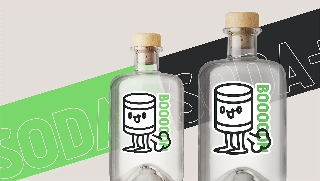 燃料苏打水饮料品牌设计包装设计效果