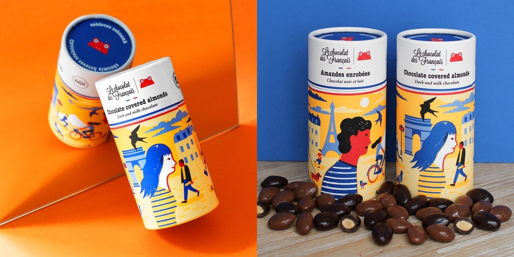 Le Chocolat des Français巧克力包装设计展示