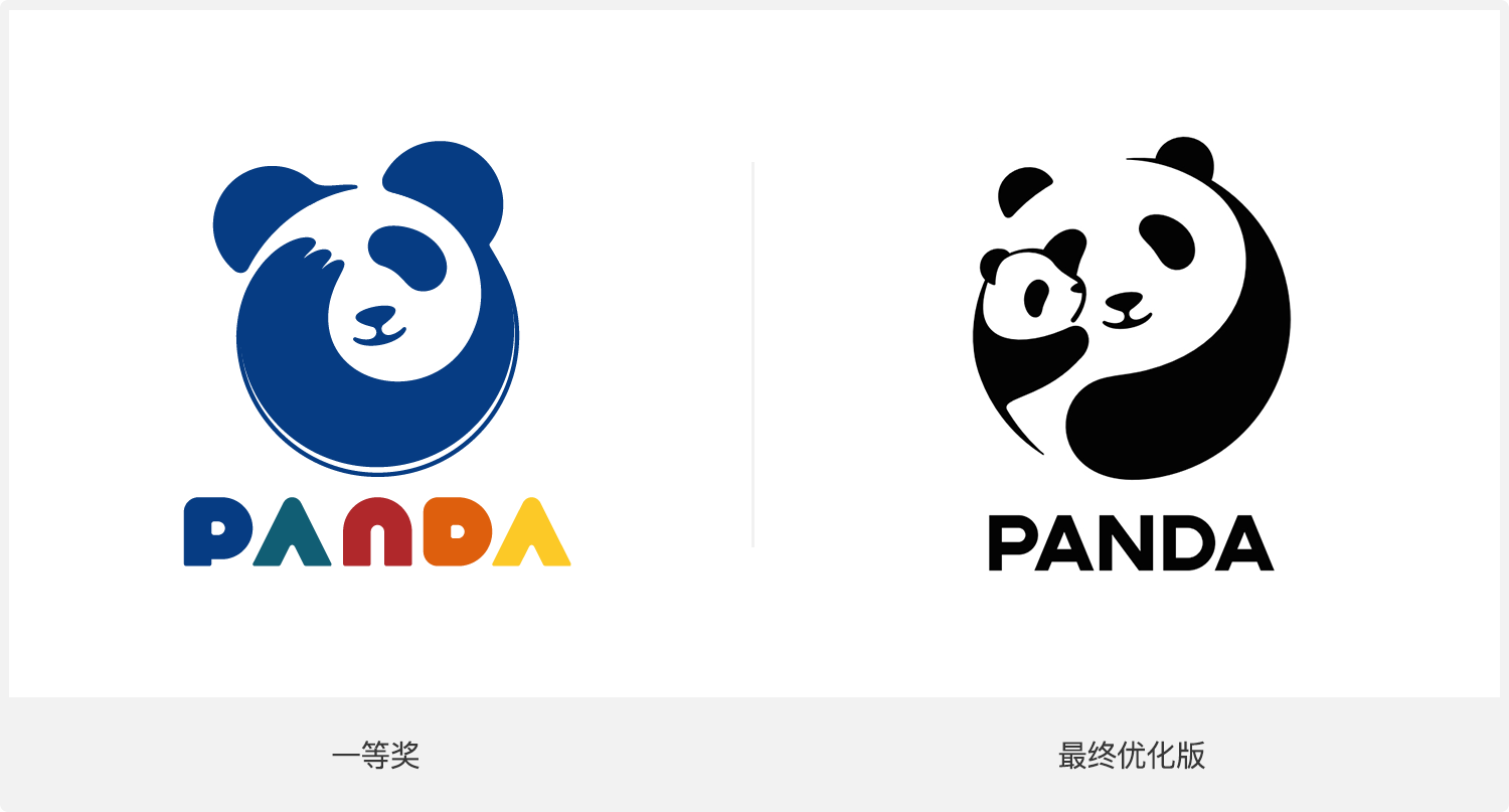 成都大熊猫繁育研究基地新logo设计展示