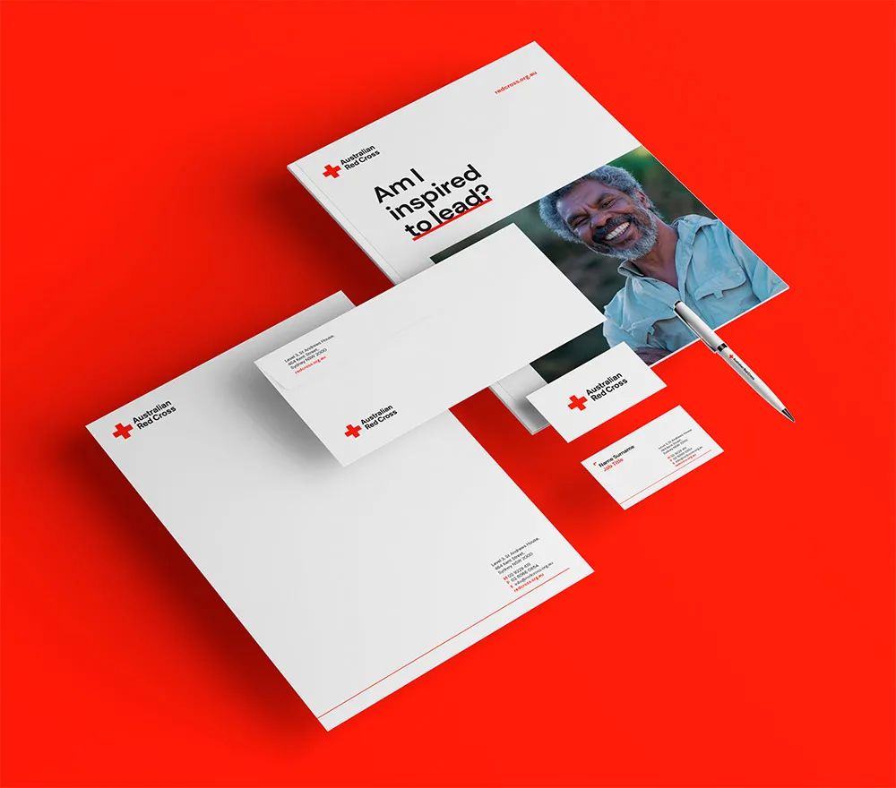 澳洲红十字会品牌设计重塑展示