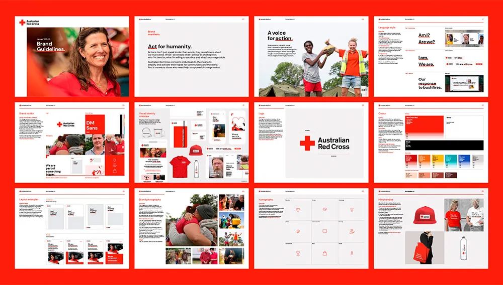 澳洲红十字会品牌设计重塑