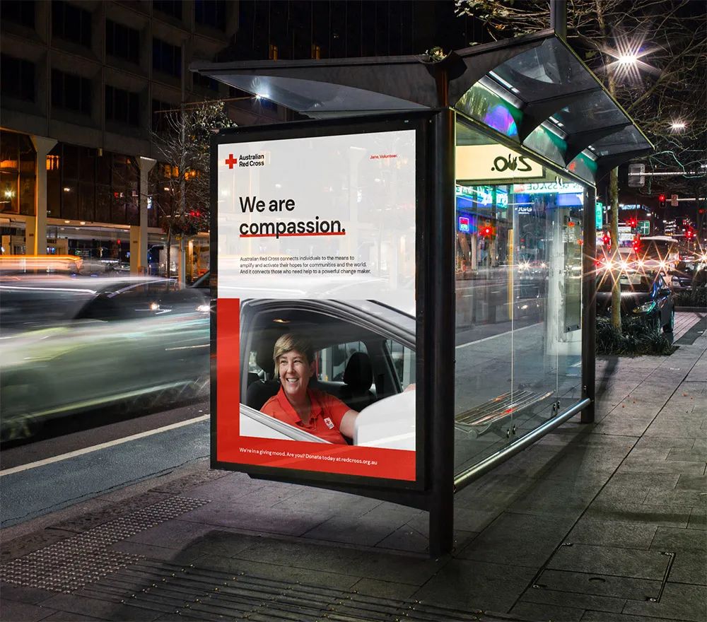 澳洲红十字会品牌设计升级效果