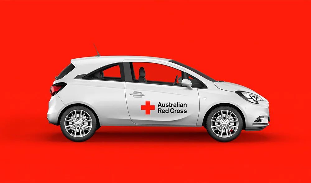 澳洲红十字会品牌设计升级延展效果