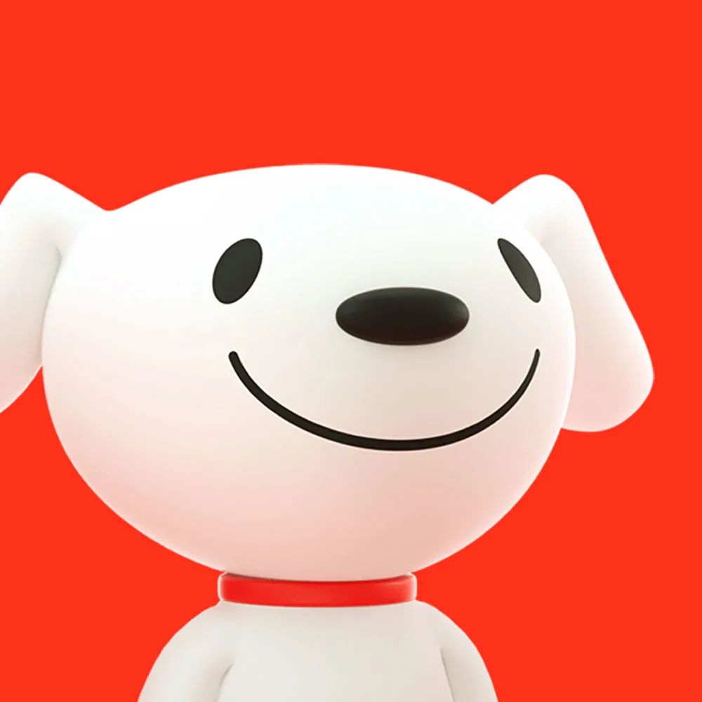 京东App新版LOGO设计小白狗Joy