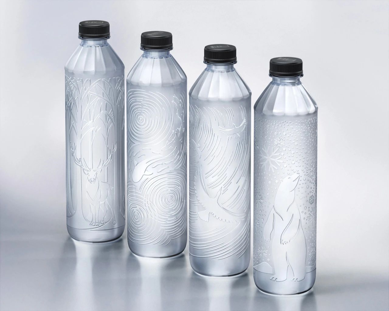 泰国C2环保型饮用水包装设计形象