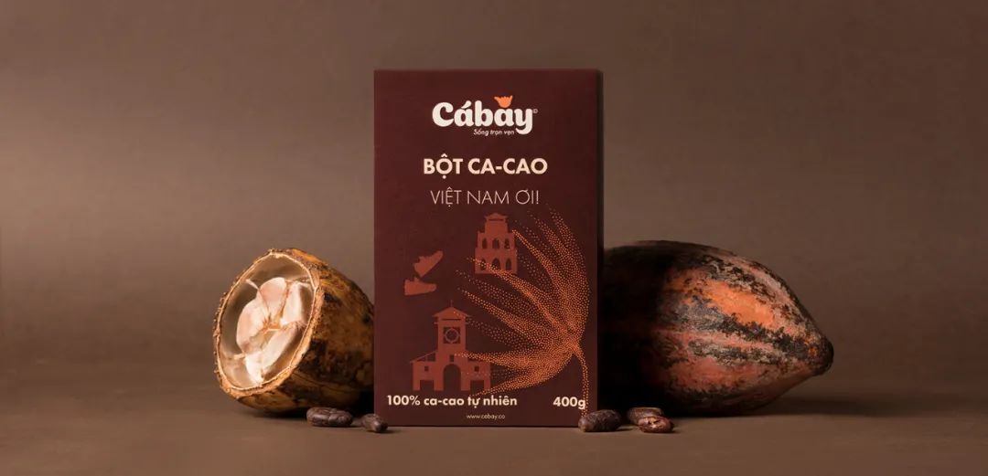 越南Cá Bay巧克力包装设计形象