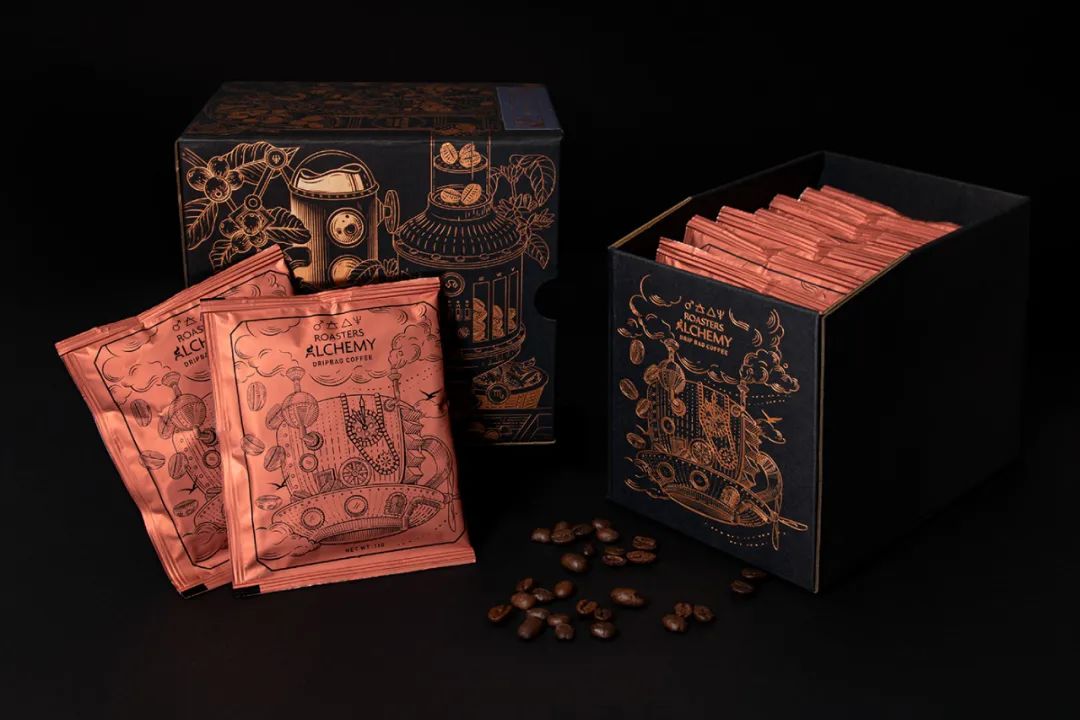 当精品咖啡包装设计融入中世纪炼金术，会是一种怎样的体验？