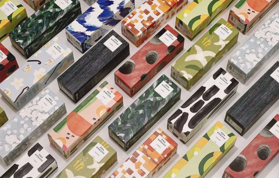 这一系列抽象艺术香薰包装设计，你是否能get到它们的美？