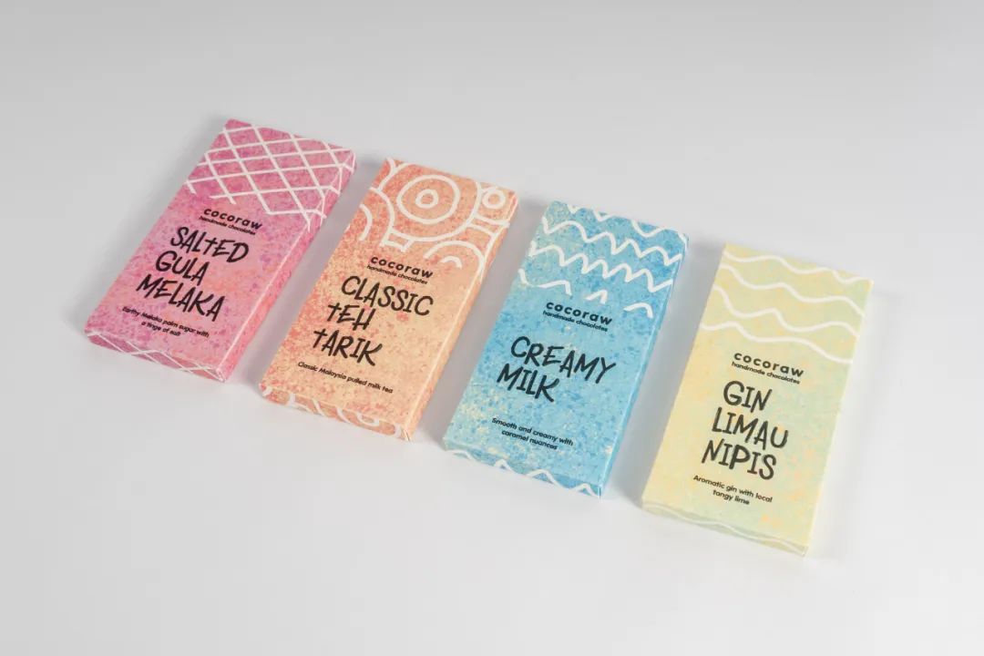 马来西亚Cocoraw巧克力独立包装设计